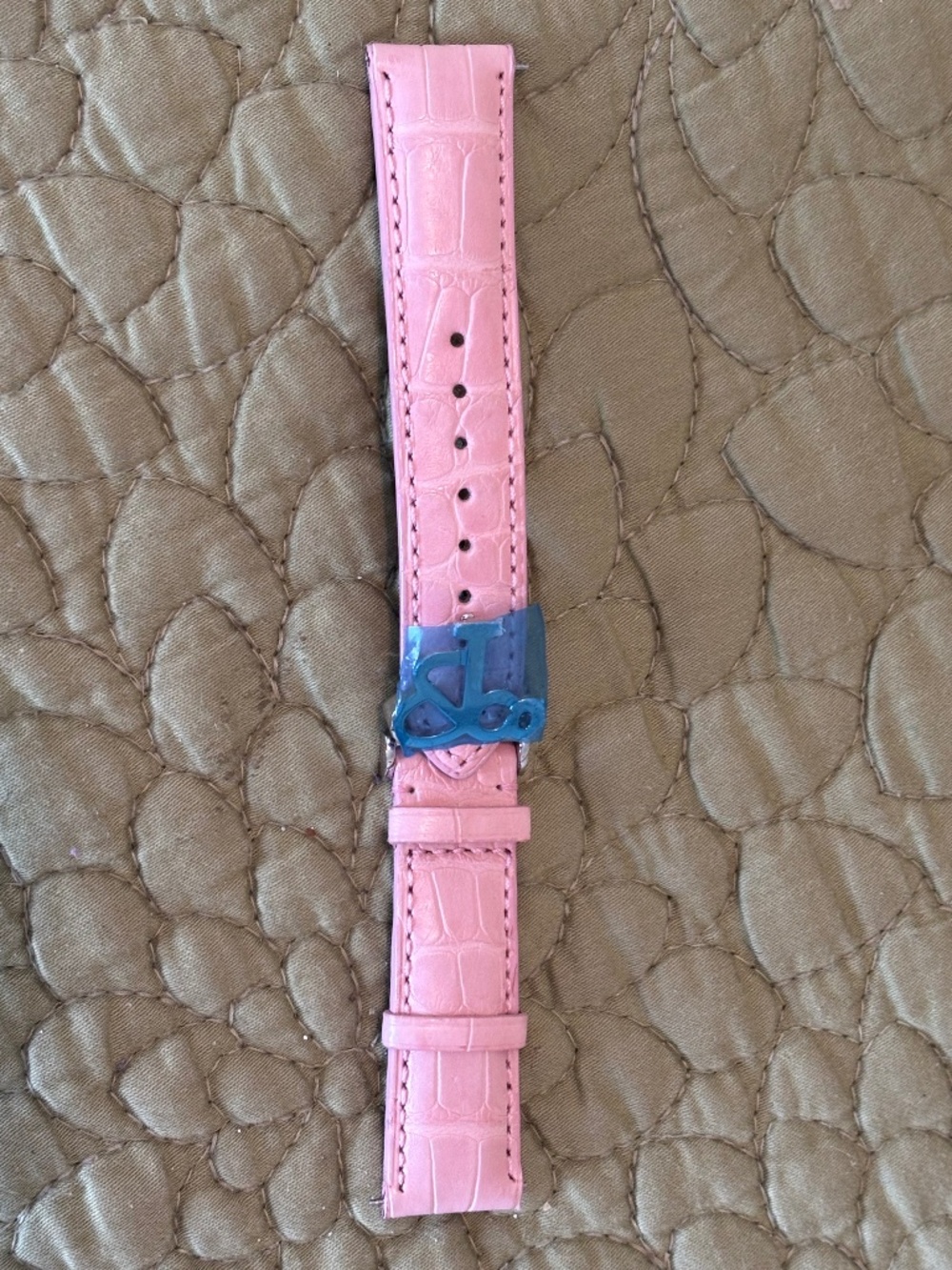 Jacob & Co Pink Alligator Leather Watch Band